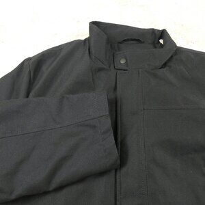 Joseph Abboud Rain Coat Mens 48 Regular Black Middleweight Dressy Casual